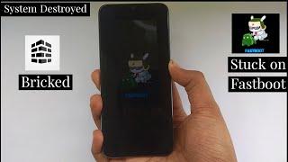 MI a3 Stuck On BootLoader/Bricked/System Destroyed Issues Solved