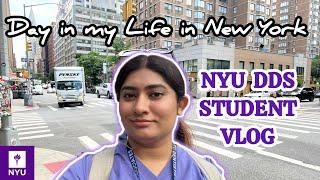 NYU DDS Student Vlog - Day in my Life in New York as Dental Student