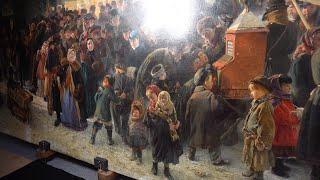 Реставрация картины К.Е. Маковского «Народное гулянье во время Масленицы на Адмиралтейской площади»