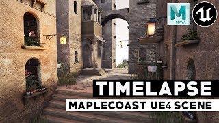 UE4, Autodesk Maya - Environment Timelapse 'Maple Coast'