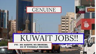 Work and Live in KUWAIT | Kuwait Jobs, No brokers, No agents, just do it yourself!! || BUXTON.