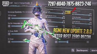 2.8 UPDATE BGMI BESTSensitivity Settings Bgmi Sensitivity Code Zero Recoil Sensitivity | LiteBoi Yt