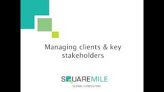 Managing clients & stakeholder relationships with World Class Manager and Global Growth Institute.