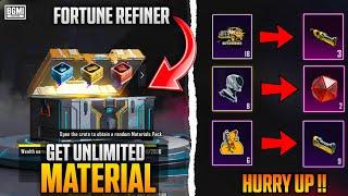 OMG Get Free MATERIAL in Fortune Refiner Event !