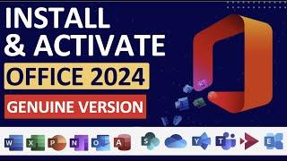 Download and Install Office 2024 From Microsoft for Free | Genuine Version| Download Office 2024