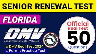 Florida dmv written test 2024 | Senior Renewal Test 2024 #dmv