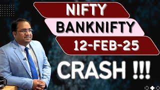 Nifty Prediction and Bank Nifty Analysis for Wednesday | 12 February 25 | Bank NIFTY Tomorrow