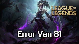 Solucion Error Vanguard: VAN 81  en League of Legends