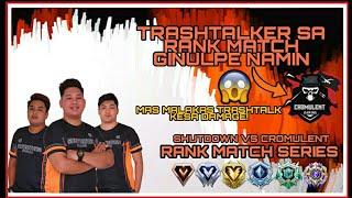 CFPH: TRASHTALKER SA RANK MATCH GINULPE NAMIN | ShutDown vs CR0MULENT | [5v5] RM | MAP: ANKARA