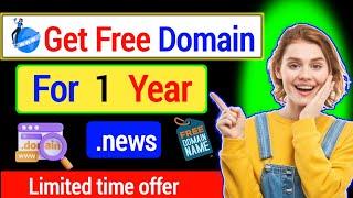 Get Free Domain for 1 Year -  how to get free domain 2025 - free domain - namecheap