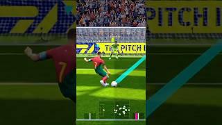 Ronaldo pass the penalty in Efootball  #pes2023 #efootball2023 #shorts