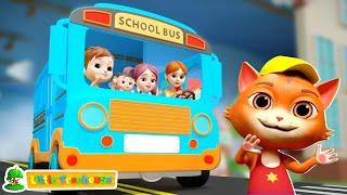 Wheels On The Bus, Fun Adventure Ride and Cartoon Videos for Kids