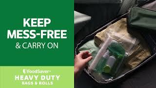 Introducing FoodSaver® Heavy Duty Bags & Rolls