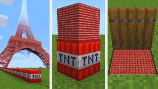 10 minecraft experiments in one video