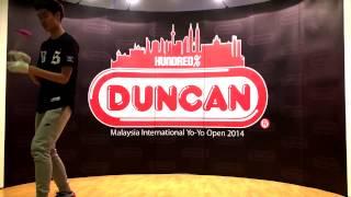 Kedaiyoyo presents Hundred% Duncan International Yo Yo Open 2014 Single A 3rd Christopher Chia