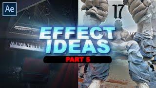 Effect Ideas For Edits In After Effects PART 5