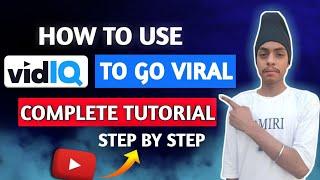 How To Use Vidiq | VIDIQ Tutorial
