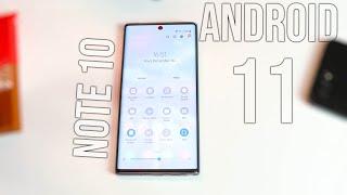 Samsung Galaxy Note 10 - Receives Official Android 11 / One UI 3.0 | First look