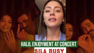 Halil Ibrahim Ceyhan Enjoyment at Concert !Sila Turkoglu Busy