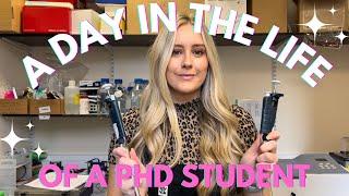 A DAY IN THE LIFE OF A PHD STUDENT (chemistry/microbiology) |  My PhD and Me