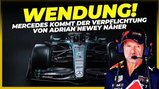 MERCEDES MACHT ADRIAN NEWEY EIN UNWIDERSTEHLICHES ANGEBOT - FORMEL 1