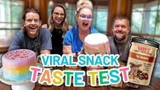 Snack Taste Test: Toffee & Cloud Cake Reactions