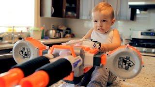 Nerf War: Gun BABY 2!