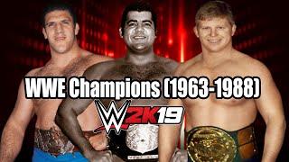 WWE 2K: Every WWE Title Change (1963-1988)