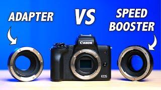 Speed Booster or Adapter for your Canon M50?