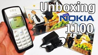 Nokia 1100 Unboxing 4K with all original accessories RH-18 review