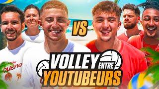 ÉNORME MATCH DE BEACH-VOLLEY ENTRE YOUTUBEURS avec Miss France et Keen’V ! (c'est trop drôle )