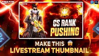 Make This Awesome  Thumbnail On Android | How to Make Livestream Thumbnail | Thumbnail Tutorial