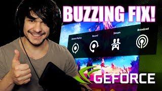 NVIDIA GEFORCE SHADOWPLAY (SHARE) AUDIO BUZZING FIX 2017