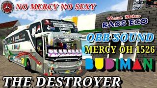 NO PASSWORD  OBB MOD REAL SOUND MERCY OH 1526 THE DESTROYER BUSSID V3.5 | BUS SIMULATOR INDONESIA