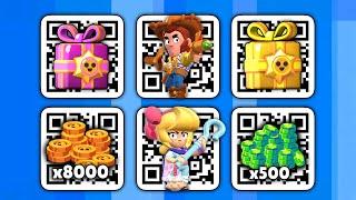 FREE!  LEGENDARY REWARDS |BRAWL STARS QR CODE 2024  || BrawlStars NEW UPDATE