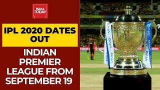 IPL 2020 Dates Out: Indian Premier League To Commence On September 19, Summit Clash On November 8