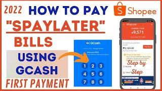 HOW TO PAY SPAYLATER IN SHOPEE USING GCASH #shopee #shopeespaylater #shopeeapp