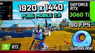 PUBG MOBILE 2.9 | RTX 3060 Ti 8GB + Ryzen-5 5600x | 90 FPS IPAD VIEW GAMELOOP EMULATOR 1440p | 2K