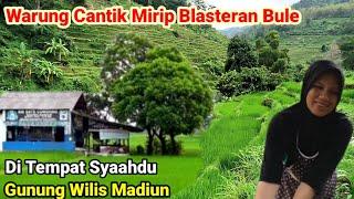 Warung Cantik Mbak Anies Jauh dari Pemukiman di Gunung Wilis Madiun