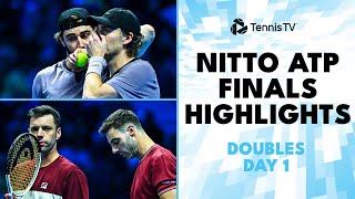 Patten/Heliovaara, Thompson/Purcell & More Feature | Nitto ATP Finals 2024 Doubles Highlights Day 1