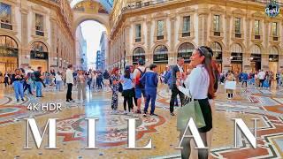 MILAN ITALY  4K Grandiose cosmopolitan metropolis / Holiday from Switzerland