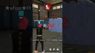 I killed enemy one tap only shotgun  Blaze ff #short #garena free fire 