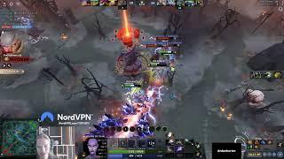 Topson is losing hope after seeing this Kunkka combo