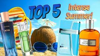 Top 5 Super Affordable Fragrances Intense Summer (high heat) You Must Try