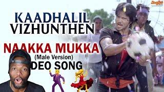 Naakka Mukka | Male Version | Vijay Antony | Kaadhalil Vizhunthen | Nakul, Sunaina (REACTION)
