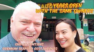 One of Pattayas long term favourites and a Beachfront Seafood Dining in Jomtien