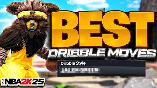 BEST DRIBBLE MOVES IN NBA 2K25! FASTEST DRIBBLE MOVES & SIGS TO SPEEDBOOST! best dribble moves 2k25