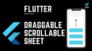 FLUTTER  | Draggable Scrollable Sheet [2022] | Beginner Level