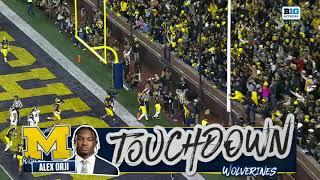 Alex Orji Has His First TD Run of The Season vs. Michigan State | Michigan Football | 10/26/2024