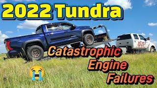 2022 Toyota Tundra engine failure MY STORY, 3rd gen Tundra engine failures